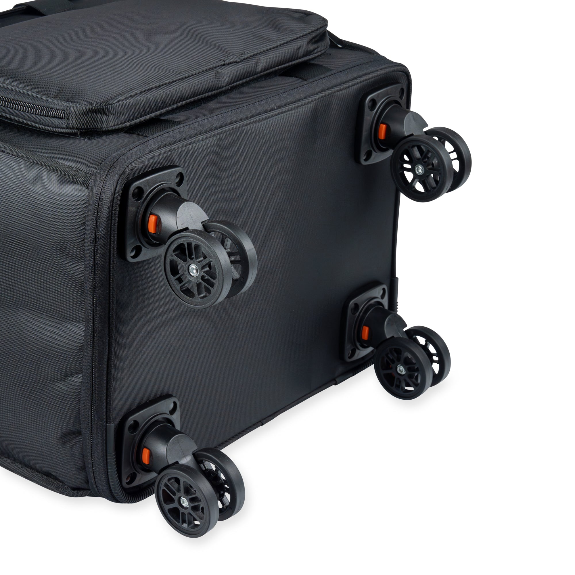 ULTIMATE PROFESSIONAL WINE COOLER LAZENNE ELITE PRO - Carrier 12-bottles with Individual Insulated and Removable Dividers 4 wheels and Breaks