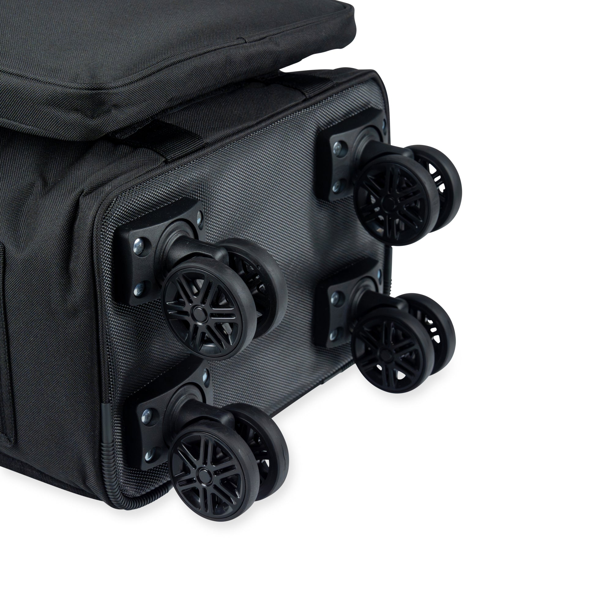 ULTIMATE PROFESSIONAL WINE COOLER LAZENNE ELITE PRO - Carrier 12-bottles with Individual Insulated and Removable Dividers 4 wheels and Breaks
