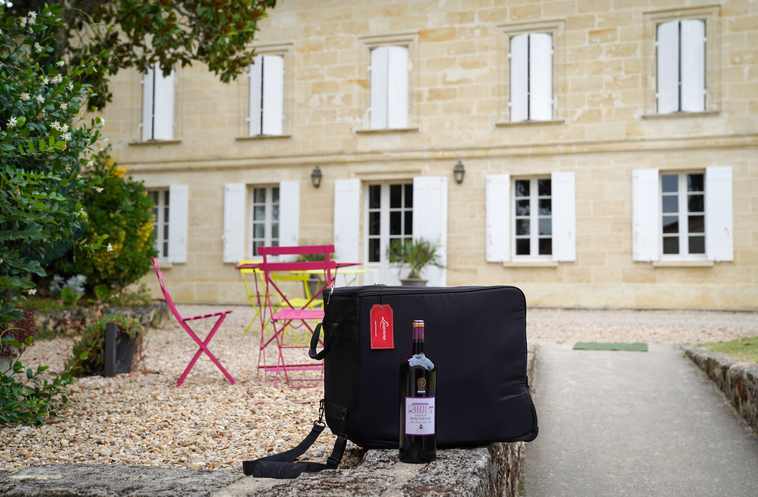 ZERO BREAKAGE GUARANTEE - The Wine Luggage + Styrofoam for 12 Bottles, Airline & TSA Compliant